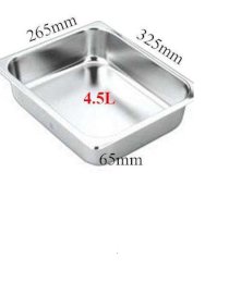 Khay hâm nóng đồ ăn inox 304 Hải Minh T03