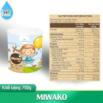 Sữa thực vật hữu cơ Miwako