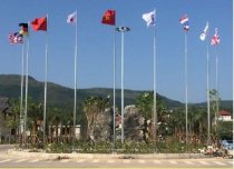 Cột cờ inox ngaòi trời cao 9m Hải Minh T15