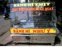 Tủ bán hàng ăn nhanh Hải Minh T21