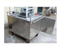 Xe bán hàng rong inox Hải Minh T54