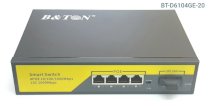 Switch POE 4 Port 10/100/1000 BTon BT-D6104GE-20