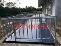 Cân heo tải trọng 3 tấn kích thước 2MX2M kèm lồng cân