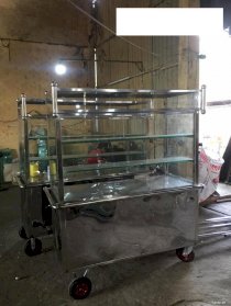 tủ inox bán bánh mì Hải Minh G107