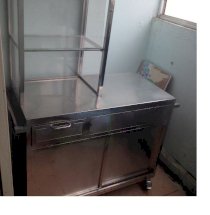 tủ bán hàng inox inox 304 giá rẻ Hải Minh G134