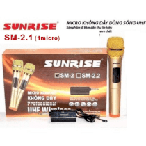 Micro không dây sunrise SM-2.1 (Loại 1 micro)