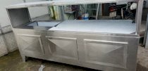 tủ bàn bếp inox công nghiệp Hải Minh A10