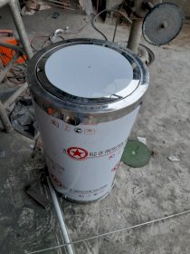 thùng rác tròn nắp lật Hải MInh A04