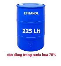 Cồn dùng trong nước hoa 75% Hà Linh 225 lít