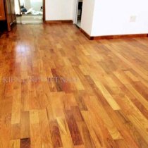 sàn gỗ đỏ Lào 15x90x600mm Kiên Linh