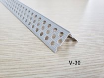 Nẹp V trát góc dương dùng trong thi công thạch cao V30x30