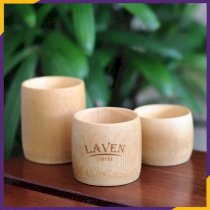 Cốc (Ly) Tre tự nhiên, thân thiện với môi trường | Bamboo (Decor) - Laven Coffee