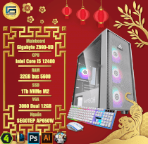 Máy PC i5 gen 12 Chiến Pubg PC, GTA5, CS:GO, Liên Minh và game offline nặng