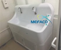 Bồn rửa tay vô trùng 2 vòi MEFACO