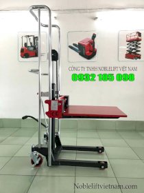 Xe nâng tay cao mini 400kg chiều cao nâng 1.5m