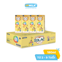 [Thùng 48 Hộp 180ml] Sữa Bột Pha Sẵn VPMilk IQLac Pro Advance Premium Cho Bé Từ 1 Tuổi