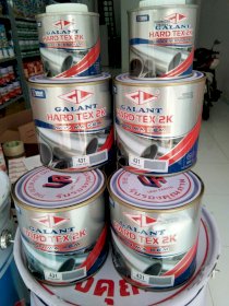 Sơn mạ kẽm Galant Hard Tex 2K màu trắng 400