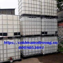 Bồn nhựa vuông chưa hóa chất 1000 lít