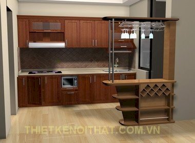 Tủ bếp Classic - NITB013