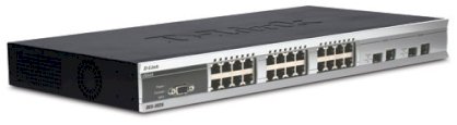 D-Link DES-3526 24-port 10/100 + 2 Combo Managed Rackmount Switch