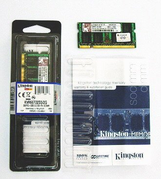 Kingston DDRam2 - 2GB Bus 800MHz