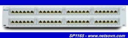 SP1165 - Patch panel 48 port Cat5e Micronet