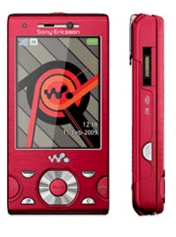 Sony Ericsson W995 Energetic Red