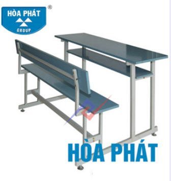 Bàn ghế liền sinh viên Hòa Phát BSV102T