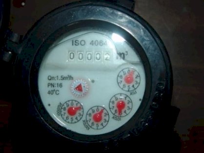 Đồng hồ đo nước lạnh Merlion LXS-15E cấp B thân nhựa, cơ, đa tia
