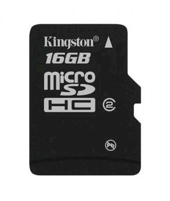Kingston MicroSDHC 16GB (Class 2) 