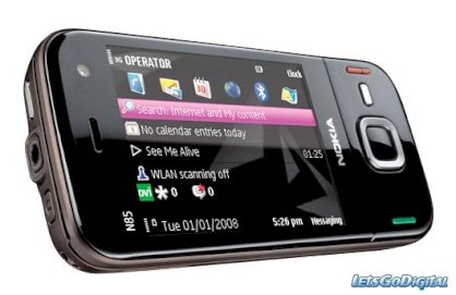 Màn hình Nokia N85
