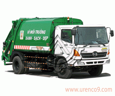 Xe cuốn ép rác CER14-V4 HINO FG8JJSB