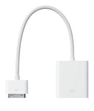 Apple iPad Dock Connector to VGA Adapter 