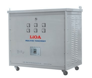 Máy biến áp đổi nguồn hạ áp 3 pha LiOA 3K152M2DH5YC