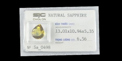 Saphire vàng D03