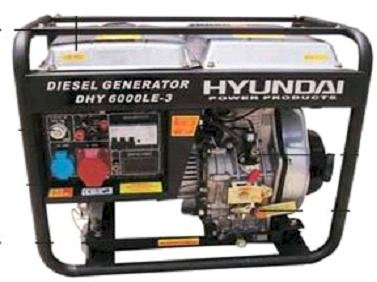 Máy phát điện Hyundai DHY 6000LE