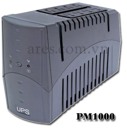 UPS ARES PM1000 (1000VA) - Bộ lưu Điện