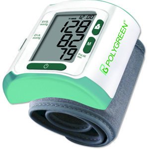 Máy đo huyết áp cổ tay điện tử tự động Polygreen KP-6241