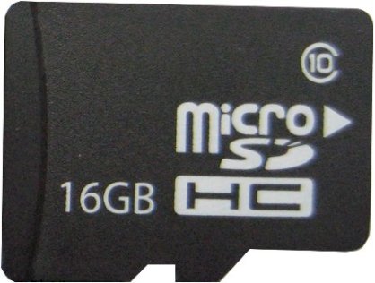 MicroSD 16GB class 10