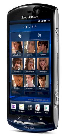 Sony Ericsson XPERIA Neo (MT15i/ MT15a) (Sony Ericsson Xperia Kyno/ Sony Ericsson XPERIA Halon) Blue