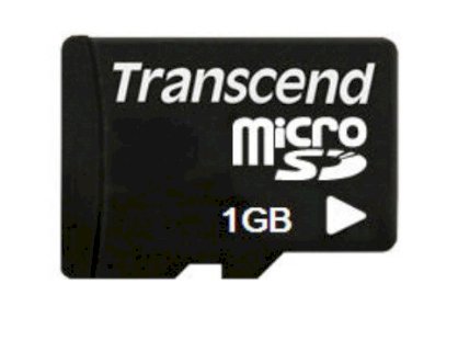 Transcend MicroSD 1GB ( MS Duo Adapter)