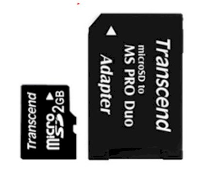 Transcend MicroSD 2GB ( MS Duo Adapter)