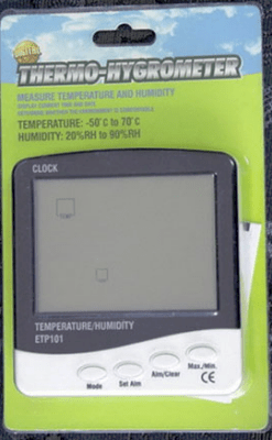 Đồng hồ đo nhiệt độ,độ ẩm M&MPro HMETP-101