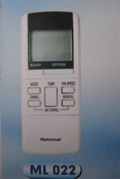 Điều khiển máy lạnh National ML-022