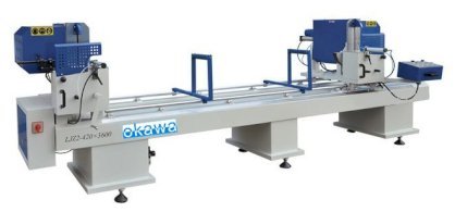 Máy cắt nhựa, nhôm tự động Okawa LJZ2-450x3800