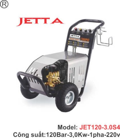 Máy rửa xe áp lực cao Jet 120-3.0S4