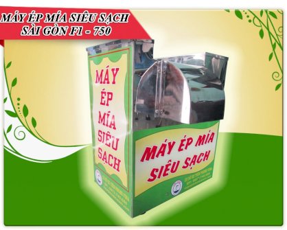 Máy ép mía siêu sạch Sài Gòn Phú Thịnh F1-750