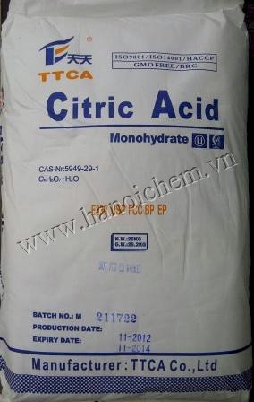 Citric acid anhydrous Bp98 MgSO4.7H2O 99.5%