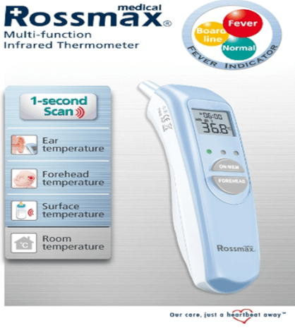 Nhiệt kế đo tai Rossmax RA500