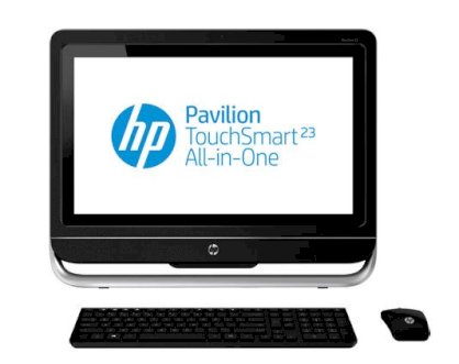 Máy tính Desktop HP Pavilion TouchSmart 23 (H5Y67AA) (Intel Core i3-3240 3.4G, Ram DDR3 4GB, HDD 1TB, VGA NVIDIA GeForce 610, Windows 8 64-bit)